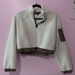 Sherpa Cropped Long Sleeve